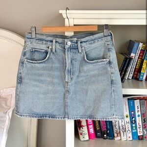Citizens of Humanity Mini Denim Skirt